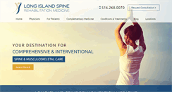 Desktop Screenshot of lispinemed.com