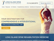 Tablet Screenshot of lispinemed.com